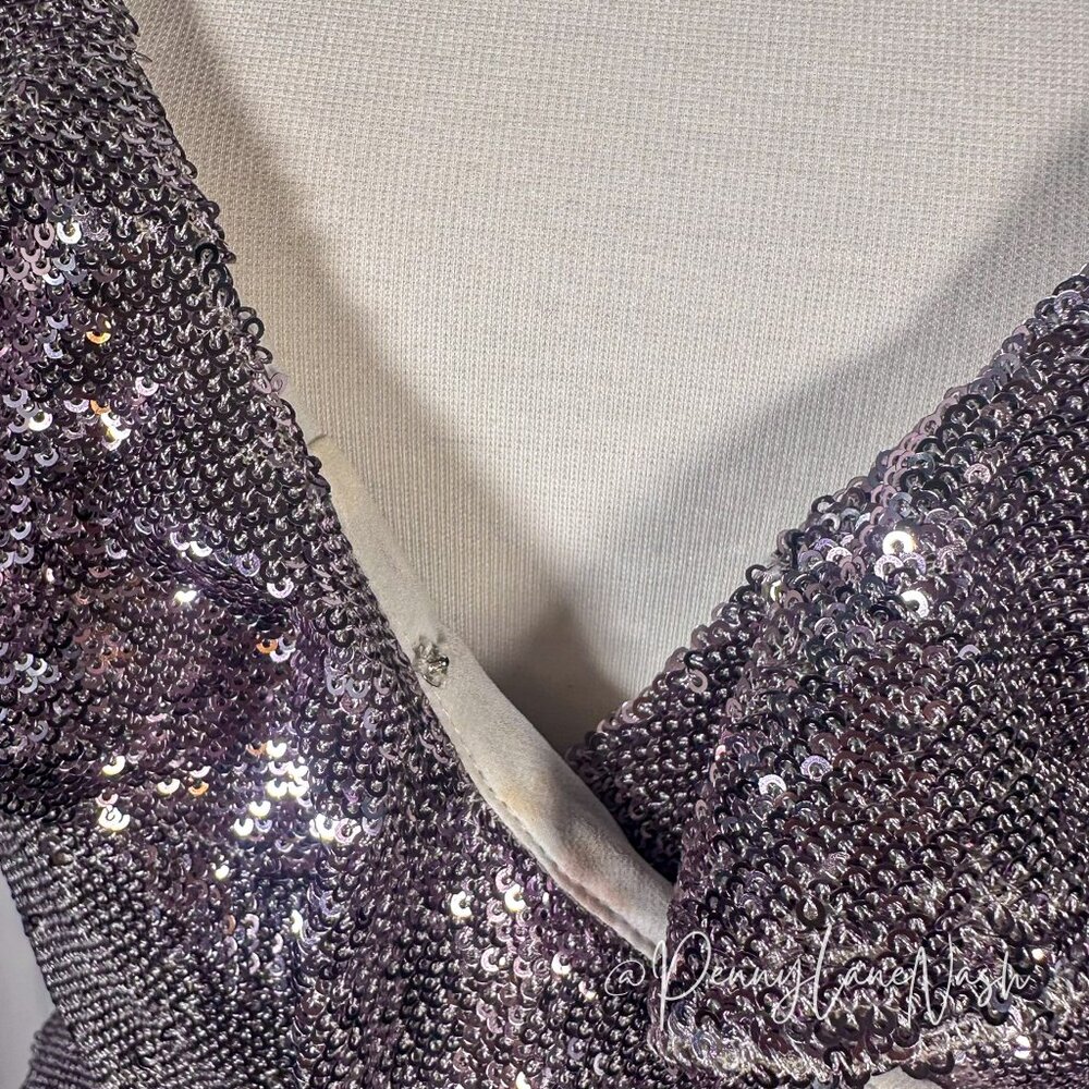 Rebecca Minkoff Sequined  Ruffled Tank & Skirt Set - Picture 7 of 15